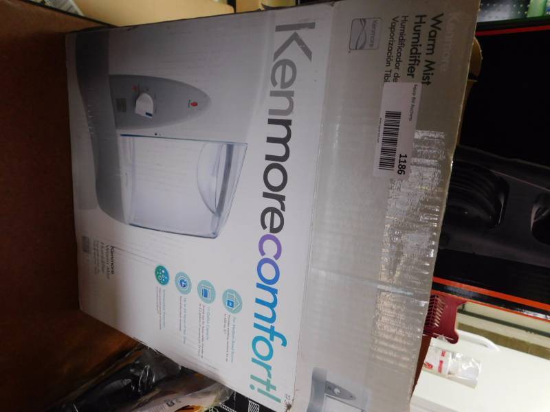 lot 1186 image: Kenmore warm mist humidifier