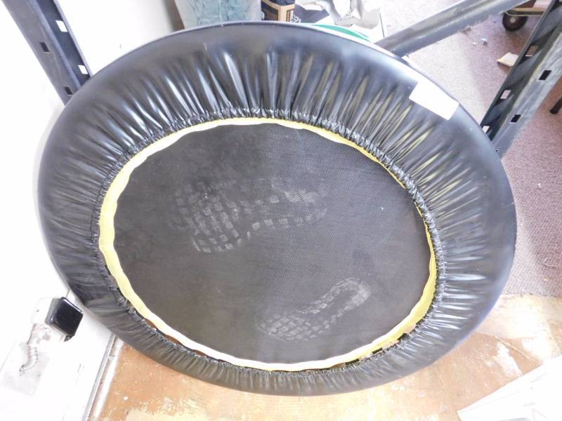 lot 1196 image: exercise trampoline