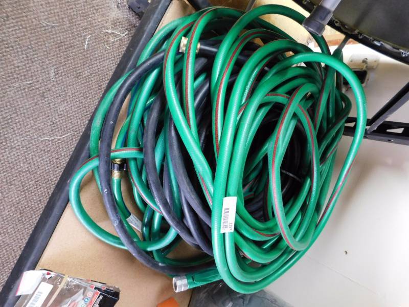 lot 1197 image: large garden hose lot