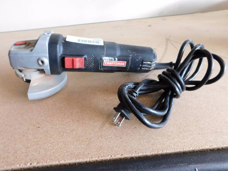 lot 1019 image: Craftsman 4 12 grinder