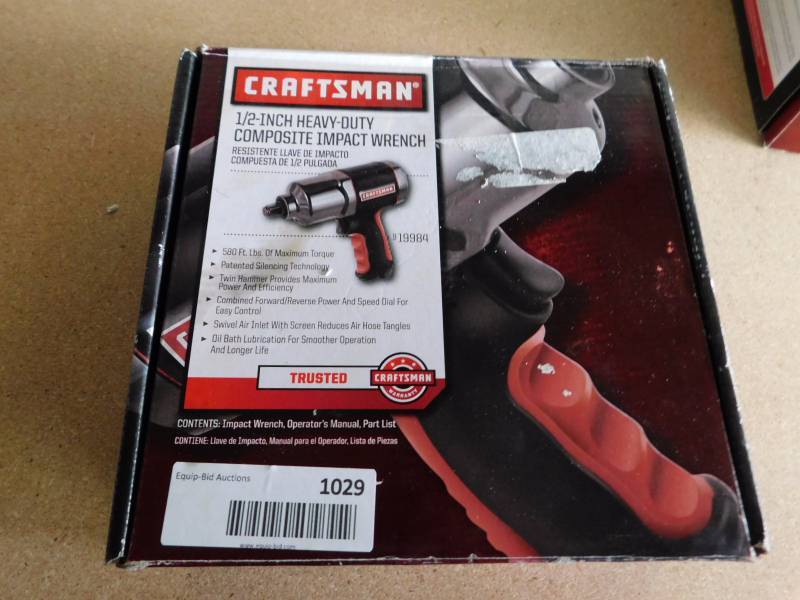 lot 1029 image: Craftsman 12 Heavy Duty air impact gun