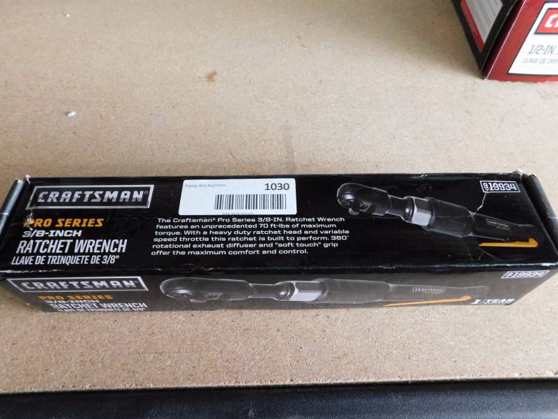 lot 1030 image: Craftsman Pro series 38 Air Ratchet