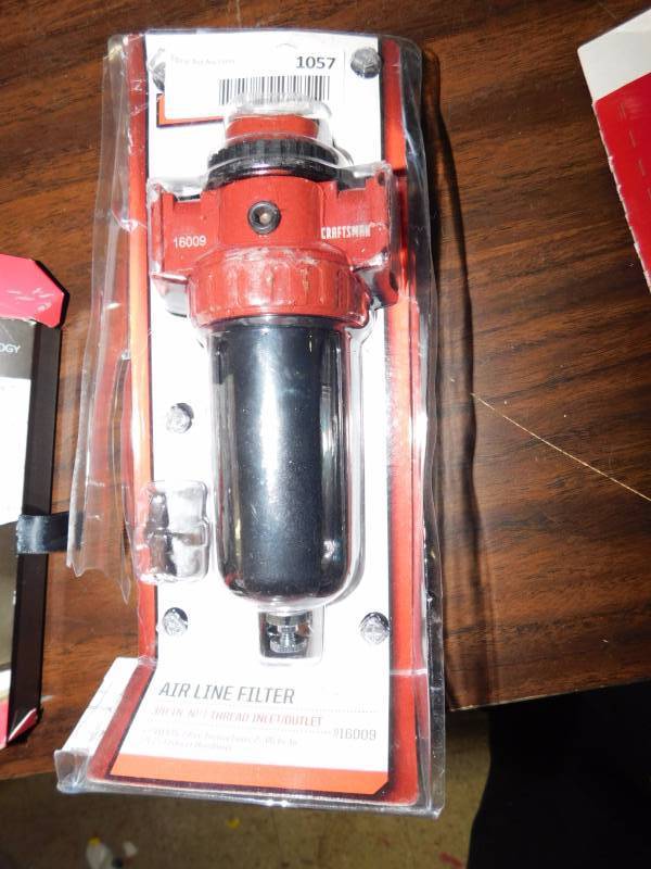 lot 1057 image: Craftsman inline air filter