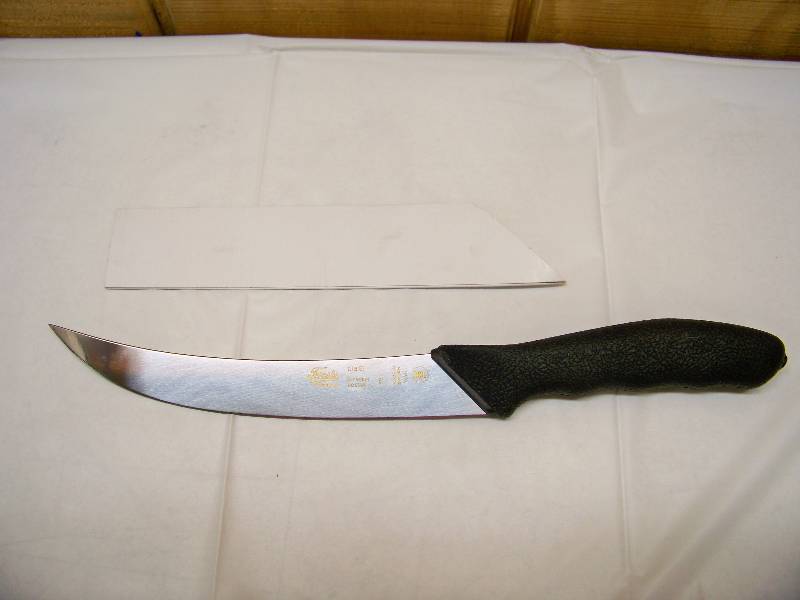 lot 4 image: Frosts Mora Ergonomic Beef Trimmer Knife