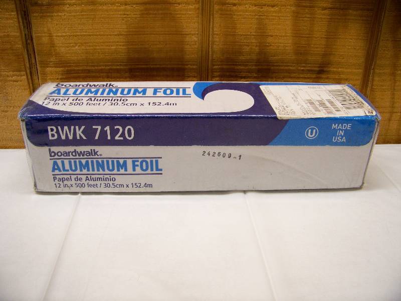 lot 13 image: Roll Boardwalk Aluminum Foil