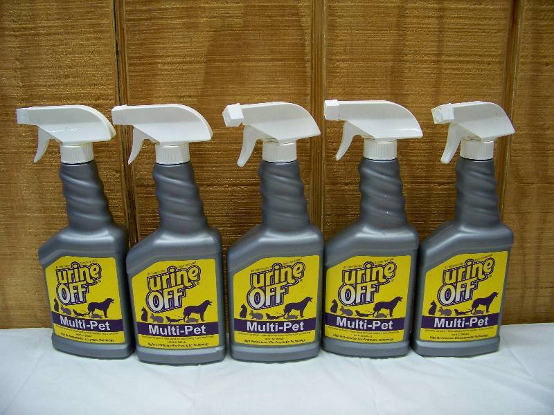 lot 20 image: 5 Bottles Urine Off Multi-Pet