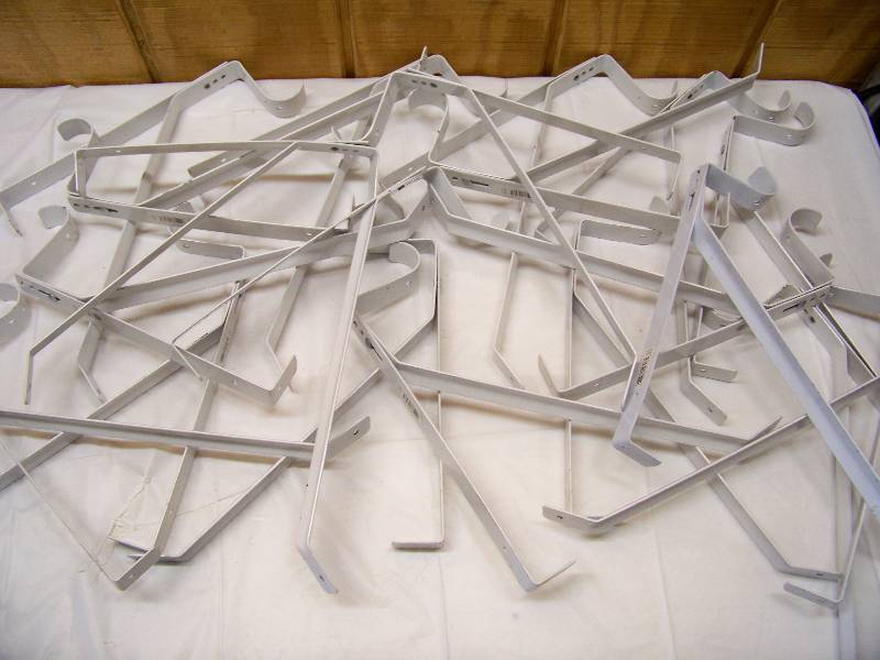 lot 57 image: 20 Closet Pro Adjustable Shelf and Rod Bracket