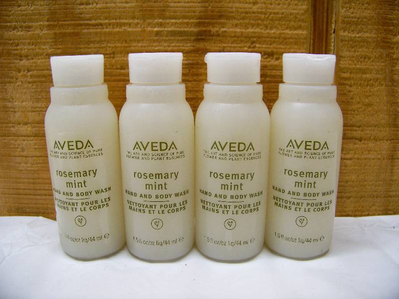 lot 59 image: 75 Bottles Aveda Rosemary Mint Hand and Body Wash