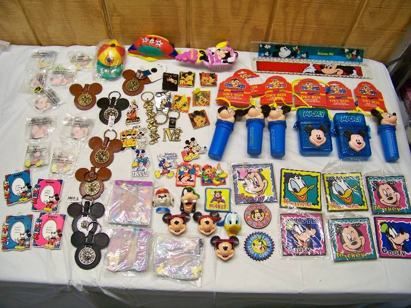 lot 72 image: Mickey Mouse Disney Collectibles