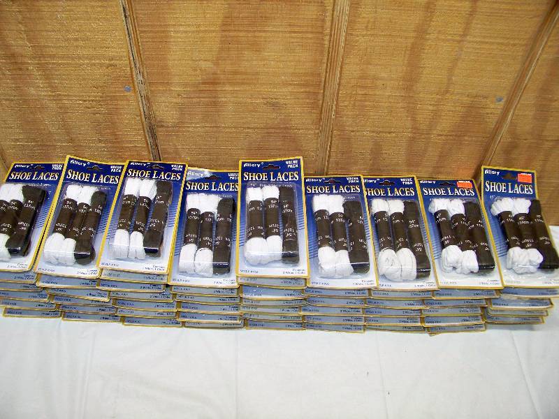 lot 87 image: 56 Packages of Shoelaces