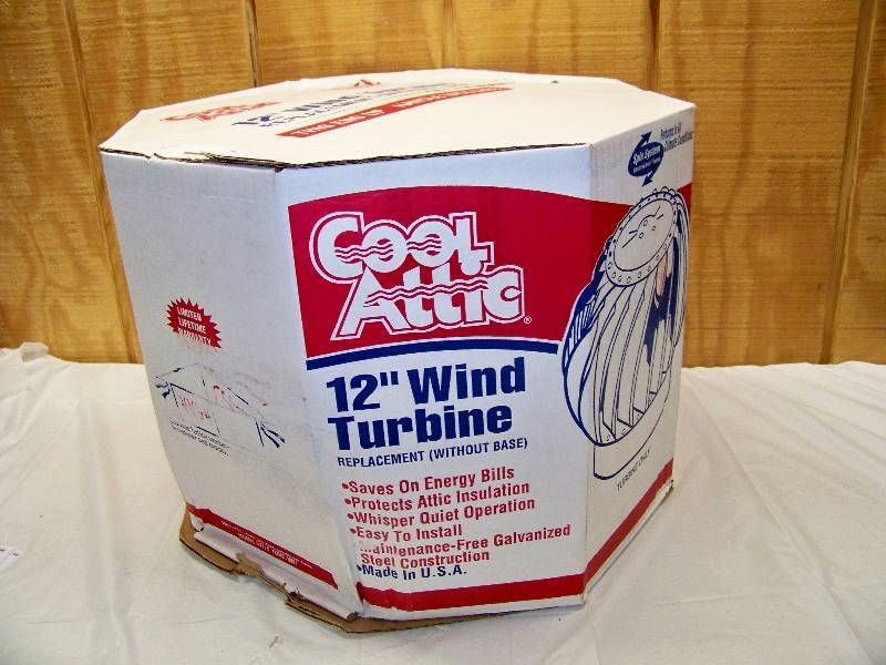 lot 125 image: Cool Attic Replacement Turbine
