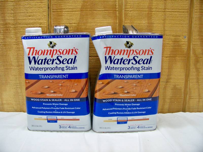 lot 127 image: 2 Gallons Thompsons Waterseal Waterproofing Stain