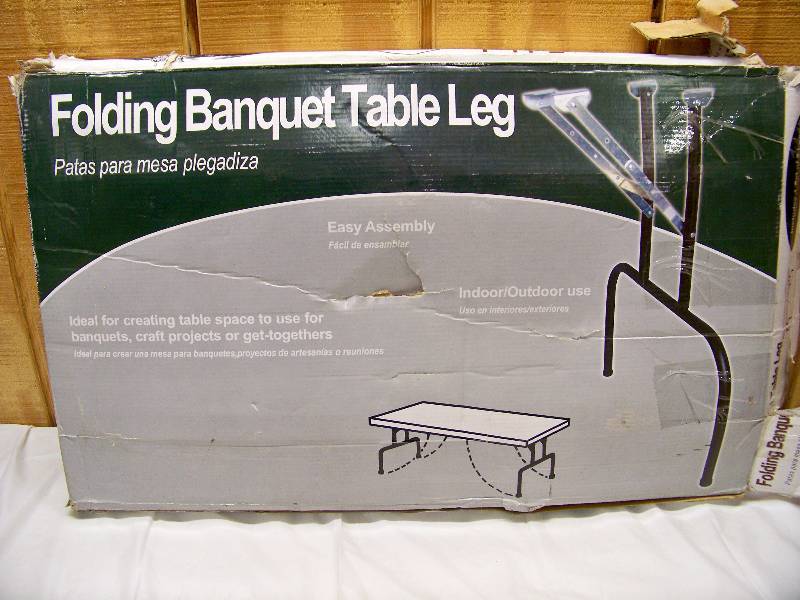 lot 150 image: Set of Folding Banquet Table Legs