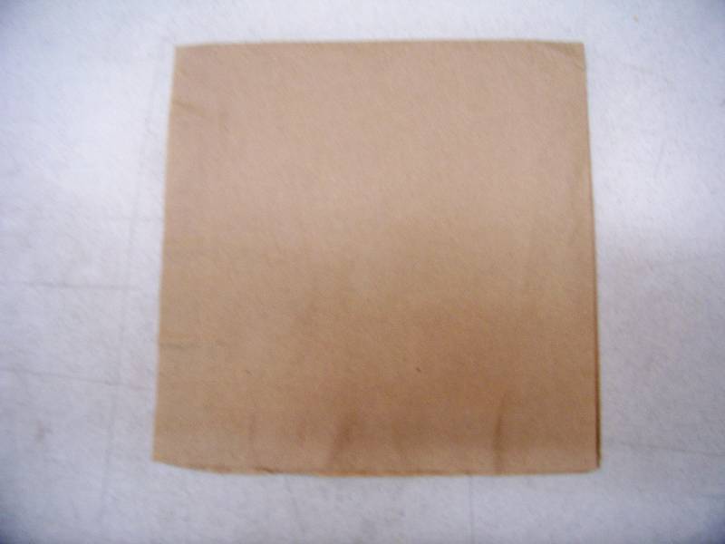 lot 161 image: 4 Bags of 1500 Brown Paper Napkins