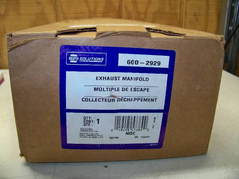 lot 168 image: Napa Exhaust Manifold