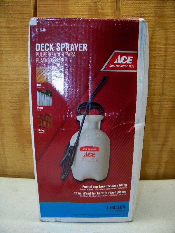 Ace Hardware 1 Gallon Deck Sprayer Belton All Star