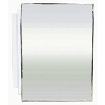 lot 183 image: Zenith Stainless Steel Frame Swing Door Medicine Cabinet