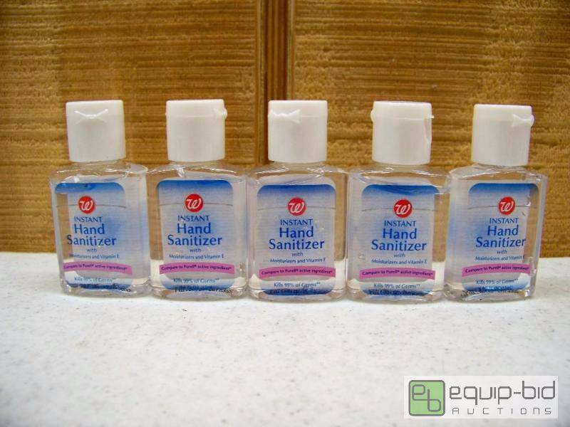 lot 291 image: 100 Bottles Walgreens Hand Sanitizer