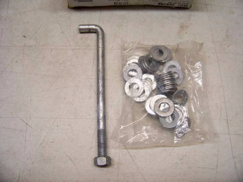 lot 290 image: 50 Concrete Anchor J Bolts