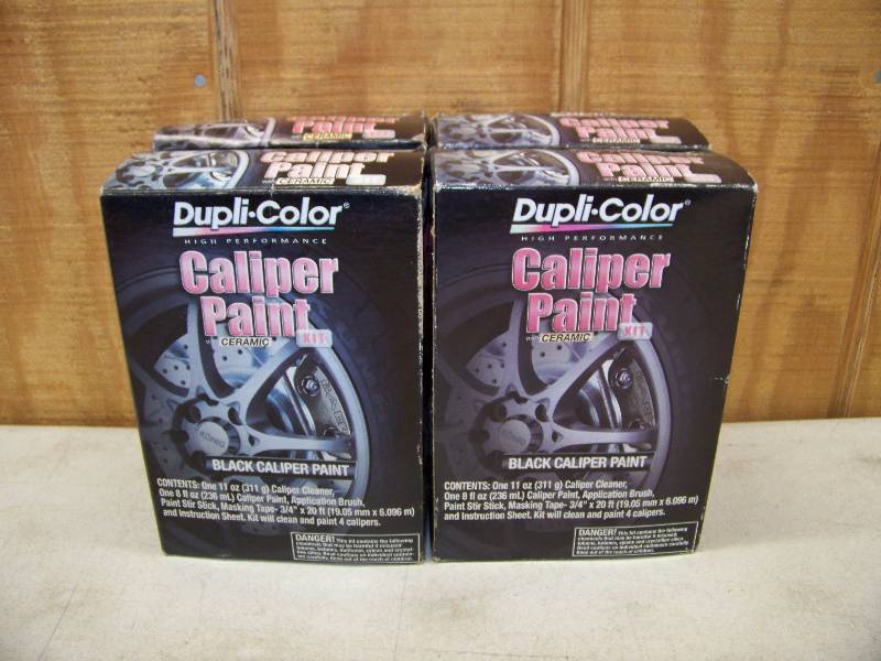 lot 317 image: 4 Dupli-Color Caliper Paint Kit with Ceramic