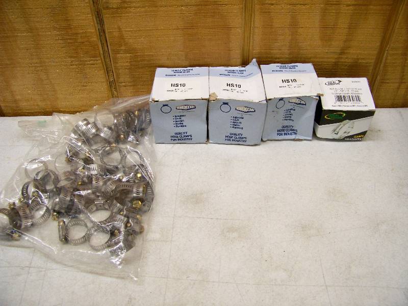 lot 372 image: Hose Clamps