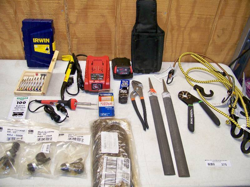 lot 375 image: Tools