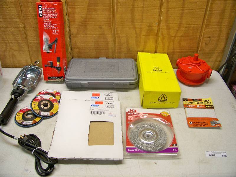 lot 376 image: Tools