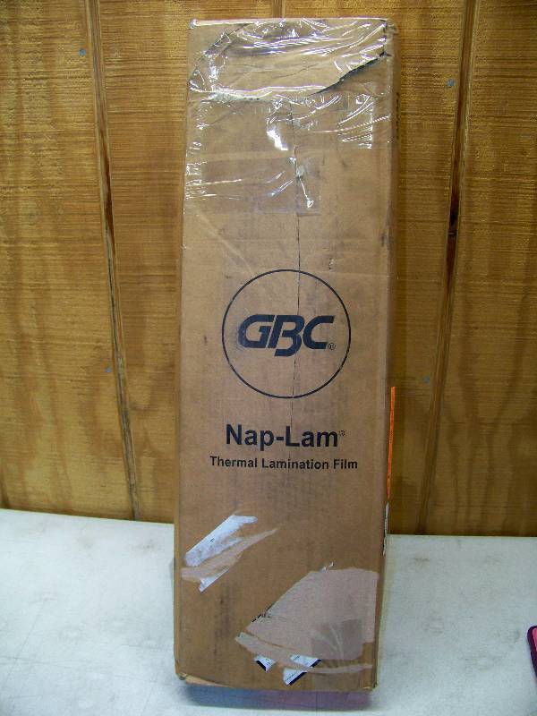 lot 381 image: 2 Rolls Nap-Lam Thermal Laminating Film