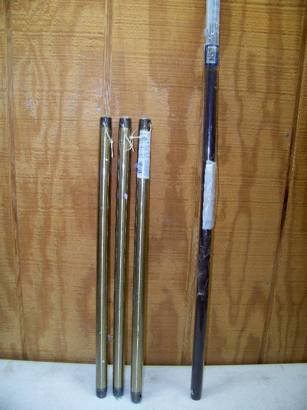 lot 404 image: 4 Ceiling Fan Down Rods