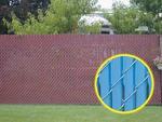 lot 437 image: 3 Bundles of 82 Chain Link Fence Privacy Slats