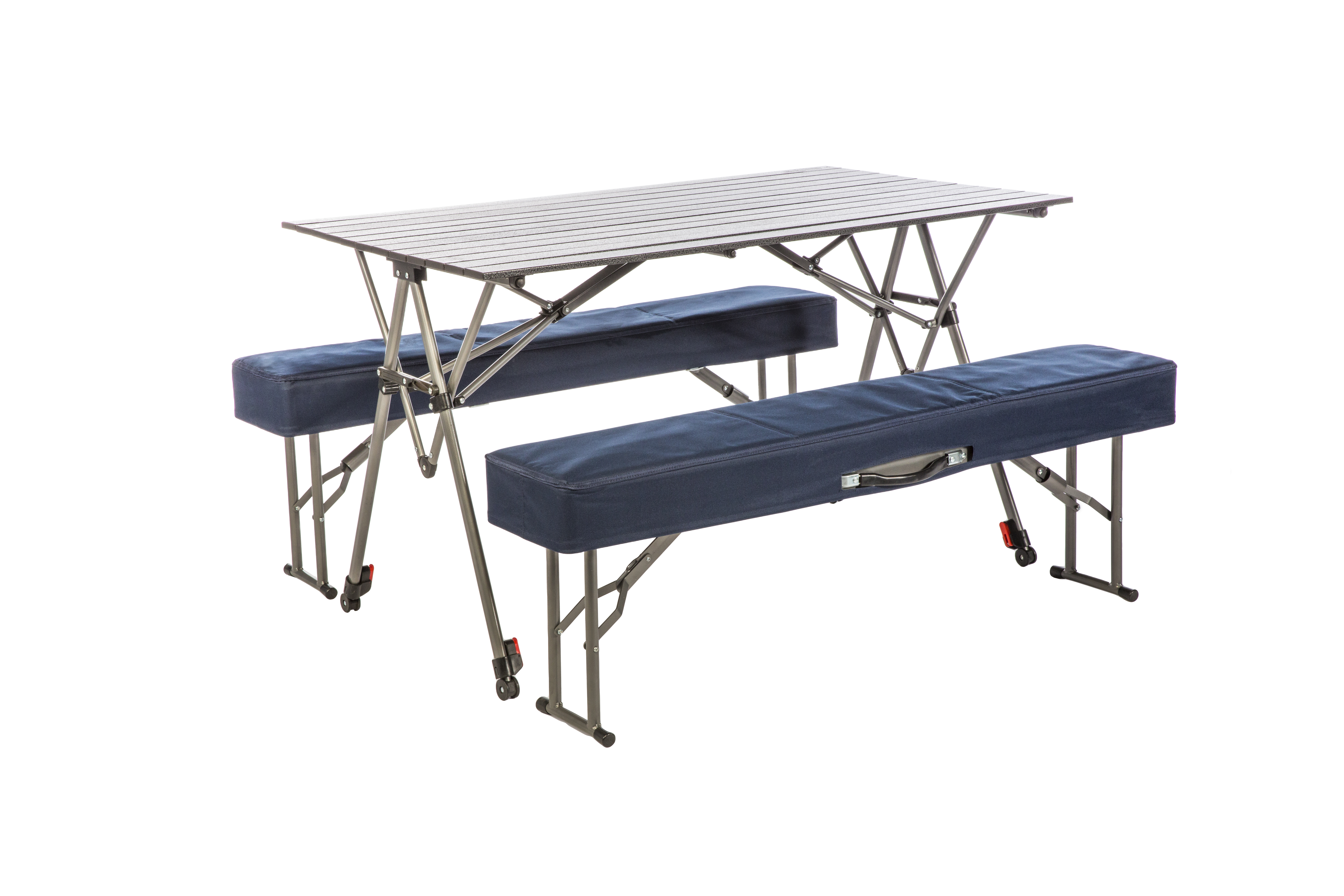 lot 495 image: Kamp-Rite Kwik Set Table with Benches