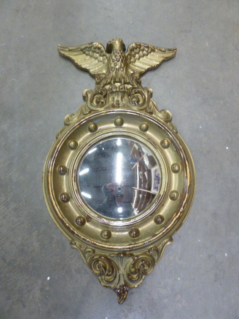 lot 226 image: VERY COOL EAGLE WALL MIRROR
