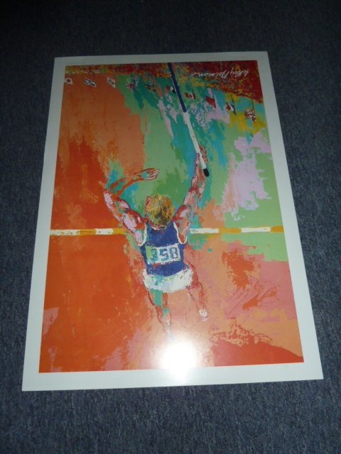 lot 212 image: LEROY NEIMAN 1979 PRINT - OLYMPICS THEMED