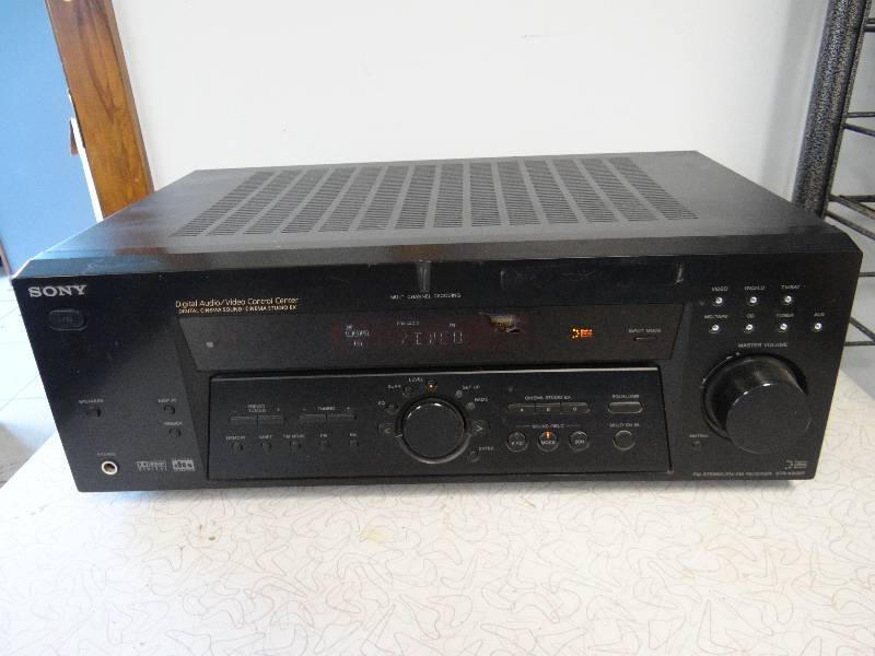 lot 2874 image: Sony AMFM Receiver Digital Cinema Studio EX