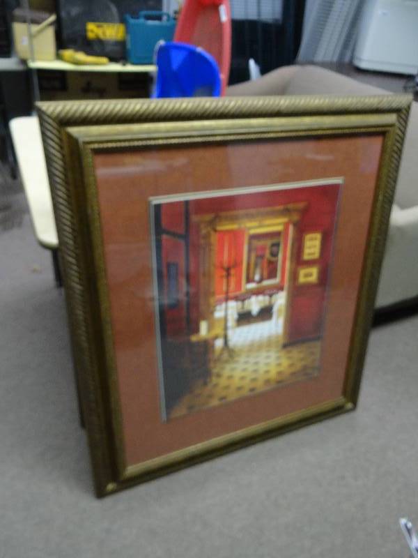 lot 2981 image: Large Decorative Wall Hung Print