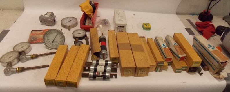 lot 1416 image: Heater & AC Parts Lot