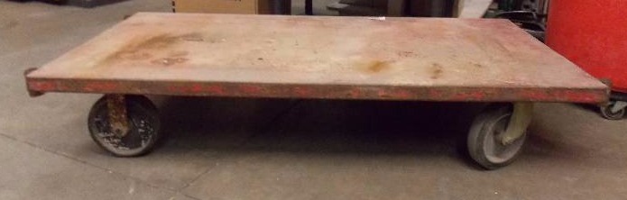 lot 1419 image: Platform Cart on Casters