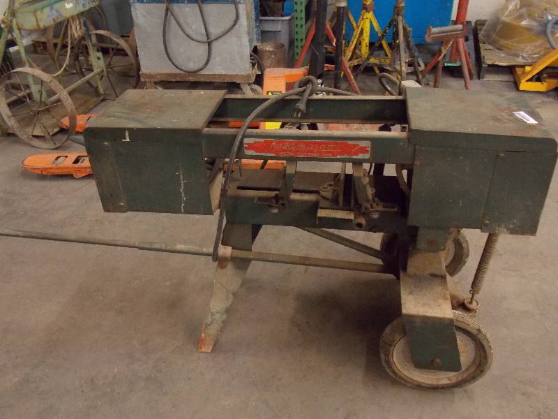 lot 127 image: THE KALAMAZOO METAL CUTTING BAND SAW
