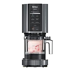 lot 6326 image: Retail $219.99 Ninja NC299AMZ CREAMi Ice Cream Maker, for Gelato, Mix-ins, Milkshakes, Sorbet, Smoothie Bowls & More