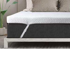 lot 6335 image: Retail $149.99 Valuxe 3 Inch Gel Memory Foam Mattress Topper Twin XL Size High Density Cooling