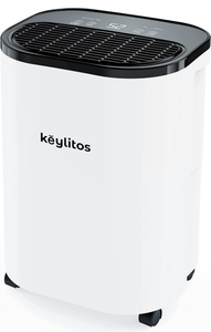 lot 6348 image: Retail $169.99 Keylitos 30 Pint Dehumidifiers for Home and Basements, 2000 Sq.Ft Quiet Dehumidifier