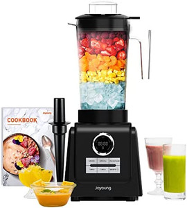 lot 6374 image: Retail $129.99 JOYOUNG Blender with LED Screen 5 Programs, 68oz Blender for Shakes and Smoothies, 1300W 10 Speeds Smoothie Blender