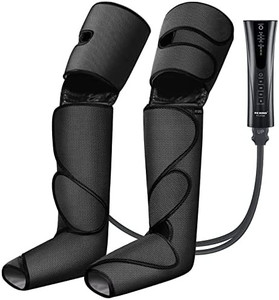 lot 7300 image: RETAIL $$100 FIT KING Foot and Leg Massager for Circulation and Relaxation with Hand-held Controller 3 Modes 3 Intensities FT-012A