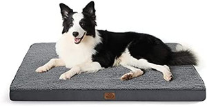 lot 7310 image: Large Orthopedic Foam Dog Bed for Small, Medium, Large and Extra Large DogsCats Up to 5075100lbs - Orthopedic Egg-Crate Foam with Removable Washable Cover - Water-Resistant Pet Mat
