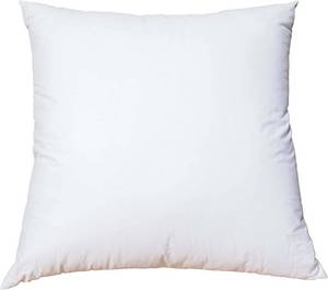 lot 7311 image: Pillowflex Synthetic Down Pillow Insert - 28x28 Down Alternative Pillow, Insert for Large Square Euro Sham, European Size Pillow - Polyester Accent Sofa Couch Bed Pillow