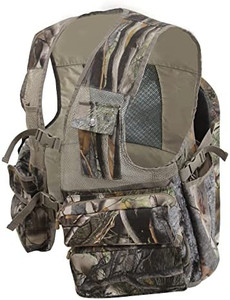 lot 7344 image: MDSTOP Turkey Vest with Seat, Turkey Hunting Vest with Game Pouch (Camo)