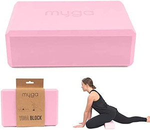 lot 8333 image: SET OF 10 PINK YOGA BLOCKS