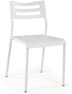 lot 8368 image: Lucky Theory Humble Crew Lightweight Desk Chair, White