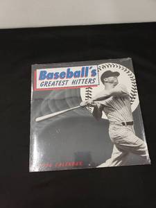 lot 5456 image: baseball calendar factory sealed