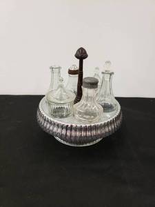 lot 5479 image: antique table lazy susan